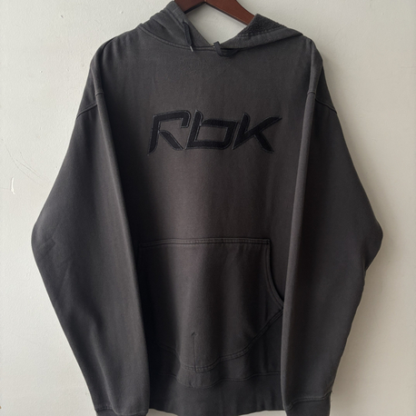 XL Vintage Gri Rok Sweatshirt