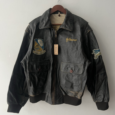 S Vintage Derimod Bomber Ceket