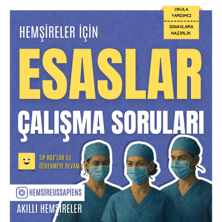 Esaslar Çalışma Soruları
