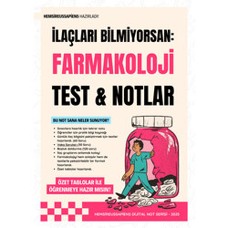 Farmakoloji Notlar ve Test