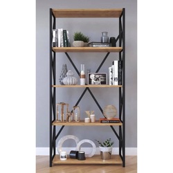 Dekoratif Metal Kitaplık Çok Amaçlı