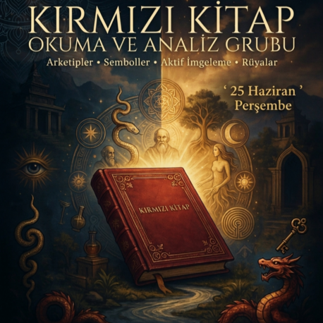 KIRKIZI KİTAP ARKETİPSEL ANALİZ - Ayda 2 buluşma (SÜREKLİ AÇIK GRUP)