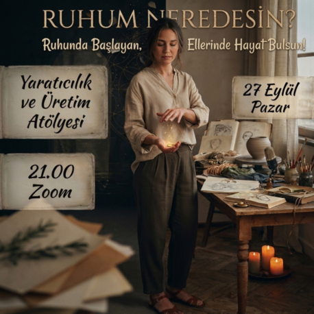RUHUM NERDESİN? "Ya Olursa?" 6 HAFTALIK YARATICI ATÖLYE