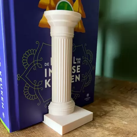 Roma Sütunu Kitap Tutucu
