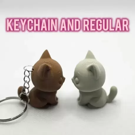 Mini Kedi Dekor/Anahtarlık