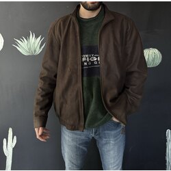 Desa unisex vintage nubuk deri ceket