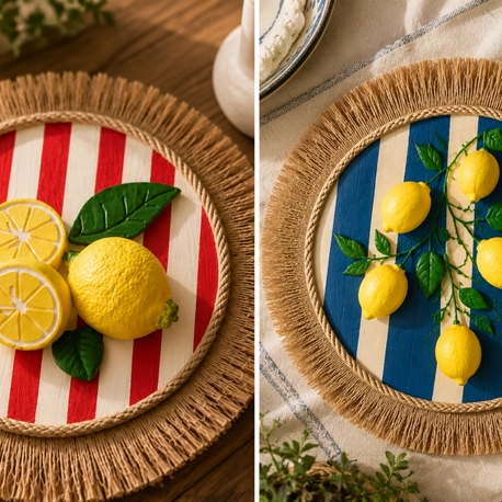Hestia Sweet Lemon Duvar Dekorasyonu (renk seçiniz❤️)