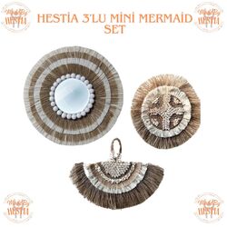 Hestia 3'lu mini Mermaid set