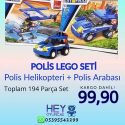 LEGO CİTY POLİS SET 
