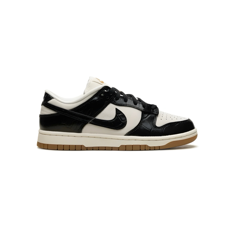 NIKE DUNK LOW LX BLACK CROC