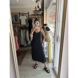 Füme Oysh Modal Kumaş Askılı Elbise