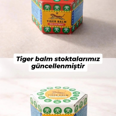 Tiger balm ( açıklamaya renk belirtiniz )