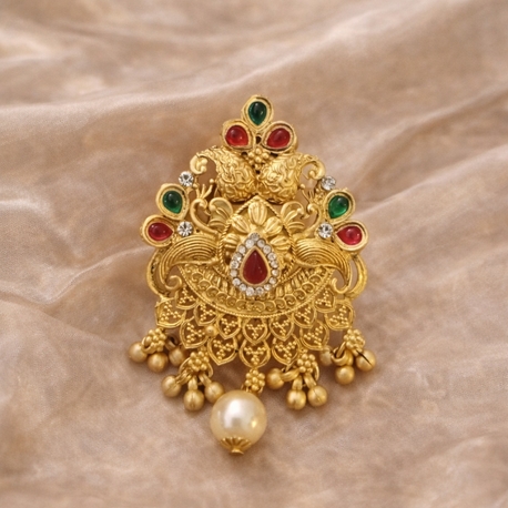 Antik gold broş