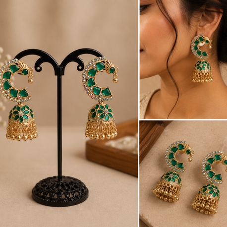 Jhumka küpe 