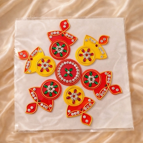 Plastik sticker set