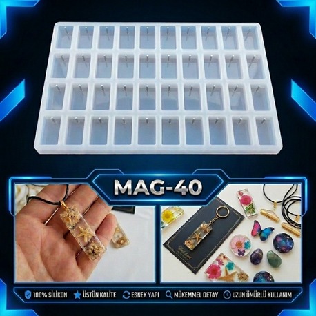 MAGNET ANAHTARLIK SİLİKON KALIBI