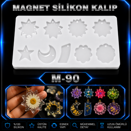 MG-90 MAGNET SİLİKON KALIP