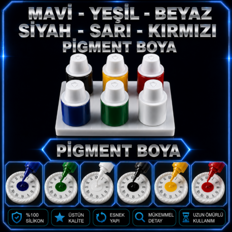 PİGMENT 6 lı BOYA (SIVI )