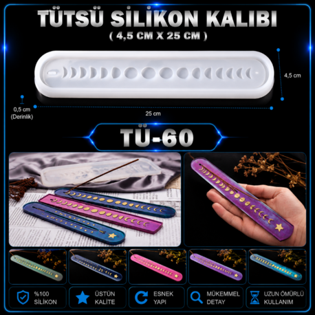 TÜ-60 TÜTSÜ SİLİKON KALIBI