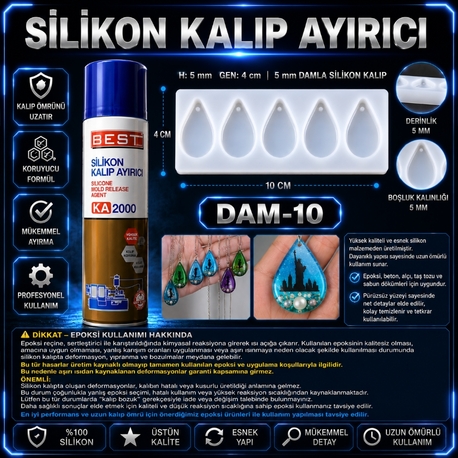 Silikon Kalıp Ayırıcı 