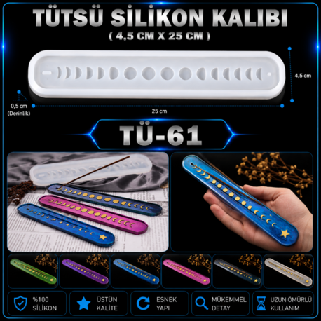 TÜ-61 TÜTSÜ SİLİKON KALIBI