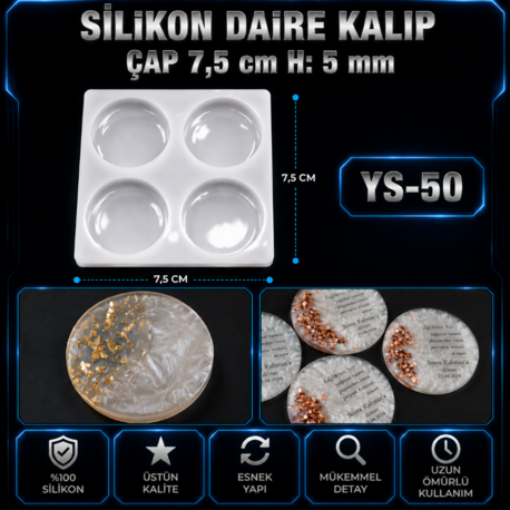 YUVARLAK ANAHTARLIK MAGNET KALIBI