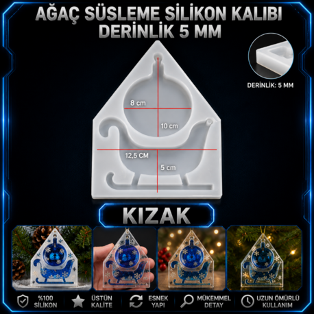 Ağaç Süs Kalıbı Kızak