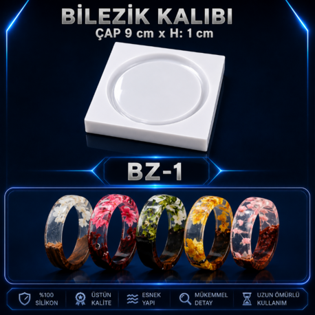 BİLEZİK SİLİKON KALIP BZ-1