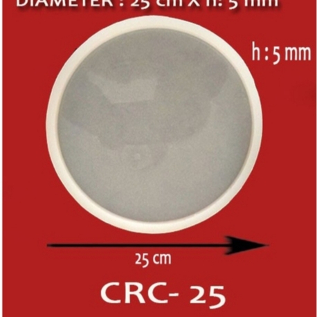 CRC-25 YUVARLAK TEPSİ SİLOKON KALIBI