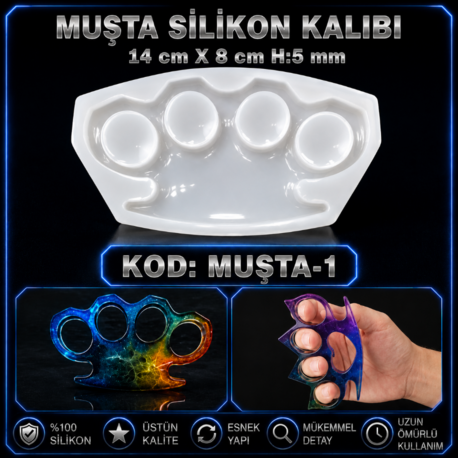 MUŞTA ANAHTARLIK KALIBI