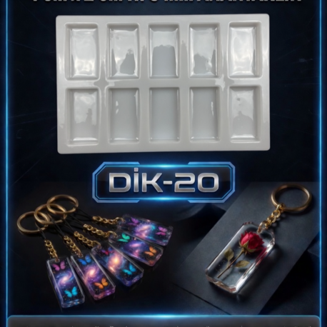 YUVARLAK ANAHTARLIK KALIBI DİK-20