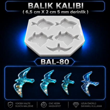 BALIK KUŞ KALIBI BAL-80