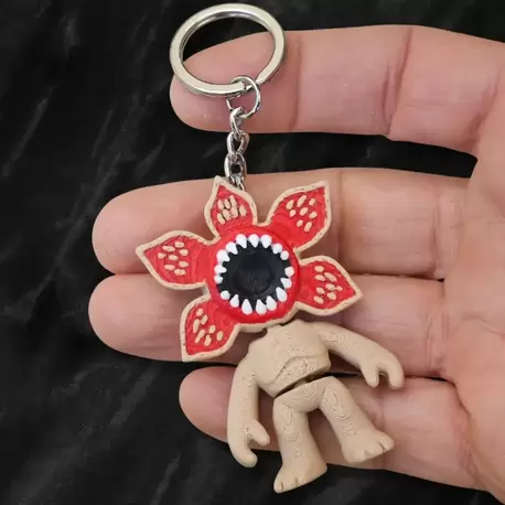 Stranger Things Demogorgon Anahtarlık - Çanta Süsü 1 ADET