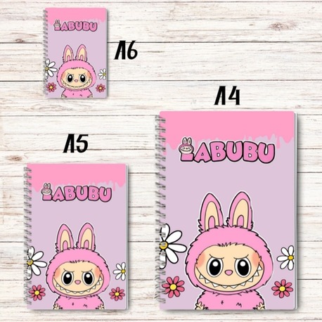 Pembe Labubu Defter