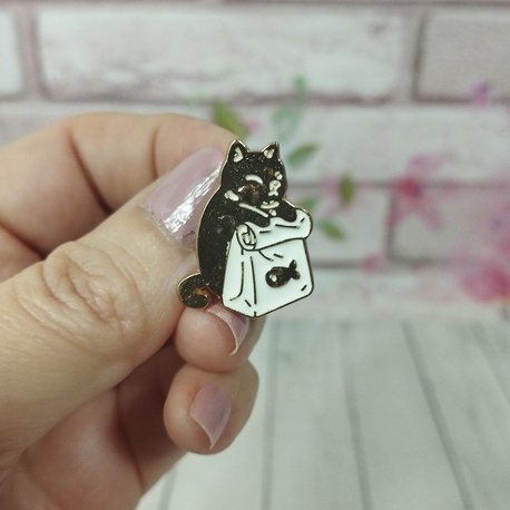 Kedili Pin Rozet 