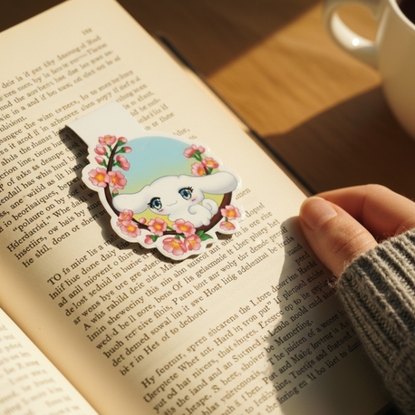 Cinnamoroll Mıknatıslı Kitap Ayracı
