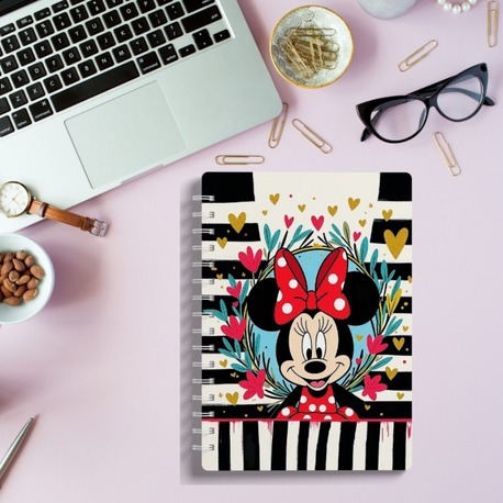 Minnie Mouse  Spiral Defter | Şık ve Modern Kırtasiye Ürünü