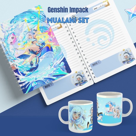 Genshin Impact Mualani Set