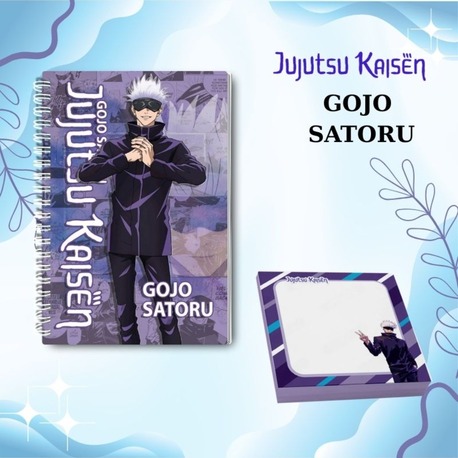 Gojo Satoru - Jujutsu Kaisen Koleksiyon Defter & Not Defteri Seti