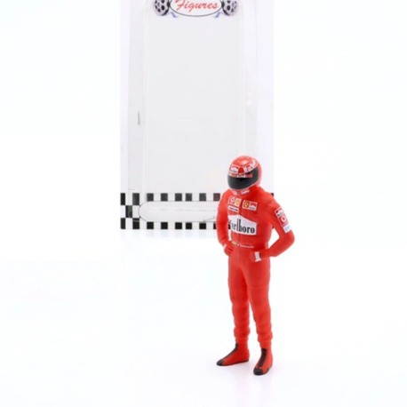 Michael Schumacher Ferrari figürü 1:18