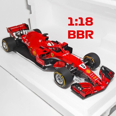 Ferrari SF71-H (2018) Vettel 1:18 BBR