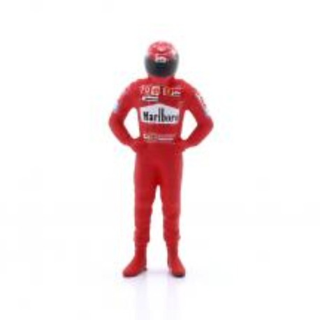 Michael Schumacher Ferrari figürü 1:43