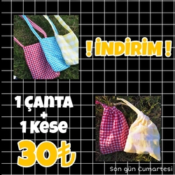 Potikareli Kese + Çanta