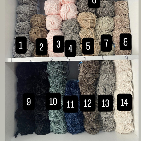 İhraç fazlası kadife ip 100 gram 