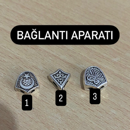 Tespih malzemesi-bağlantı aparatı