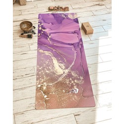 Mikrofiber Süet Tie-dyed Yoga Matı 