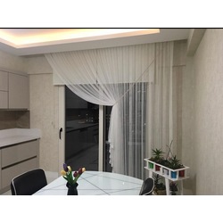 3 metre düz grek tül perde 