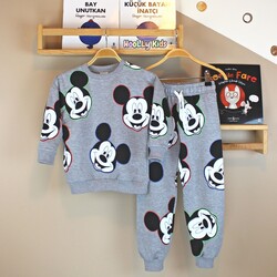 23006 mickey gri takım
