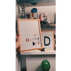 Ahşap Çerçeveli Poster 