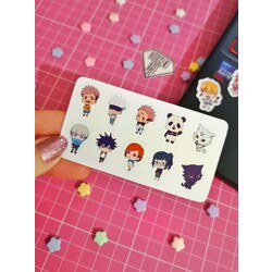 Jujutsu Kaisen Mini Laptop Sticker Seti